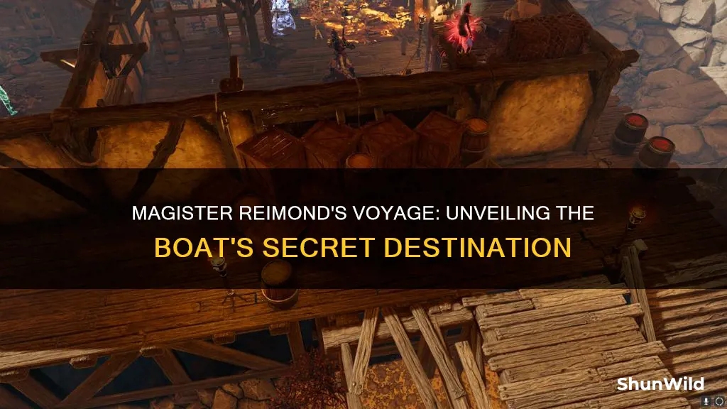 where does magister reimond go on the boat