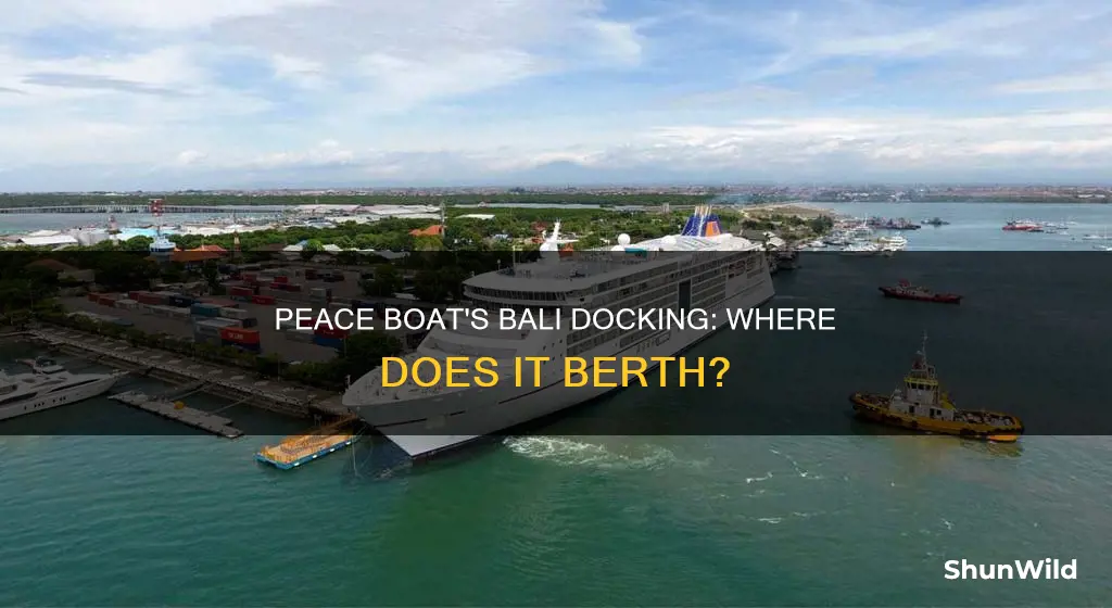 where does peace boat dock in bali