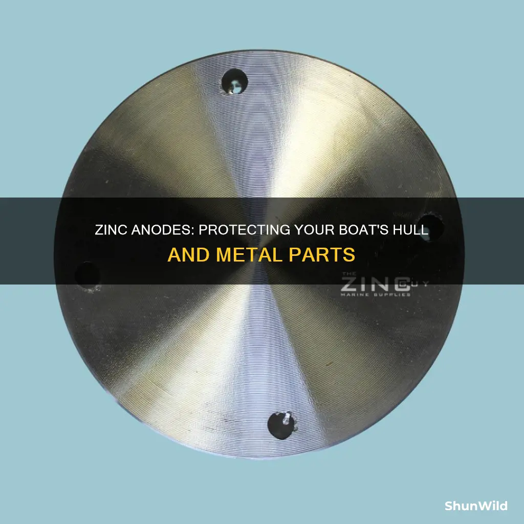 where does plate zinc go boat