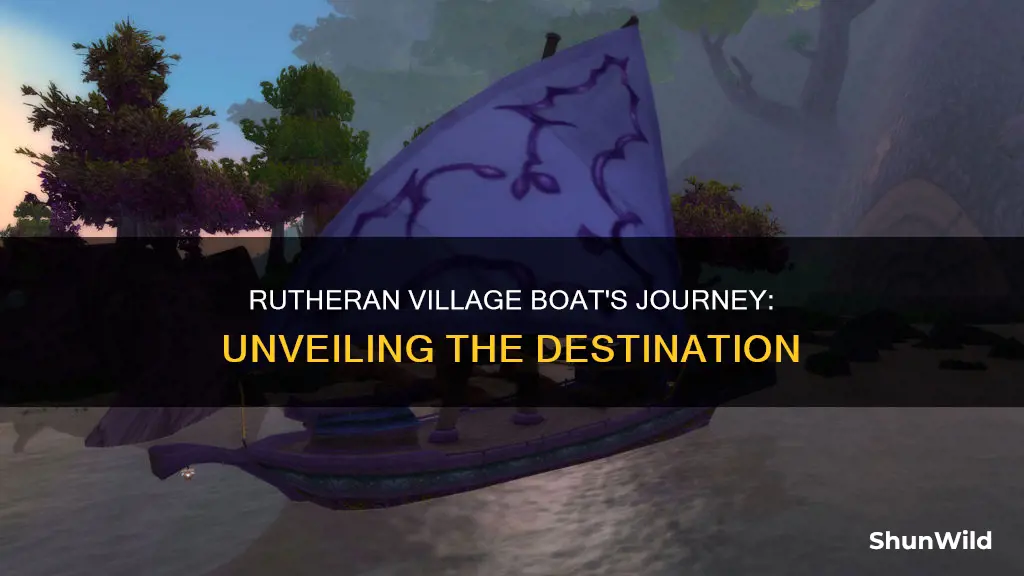 where does rutheran village boat go to