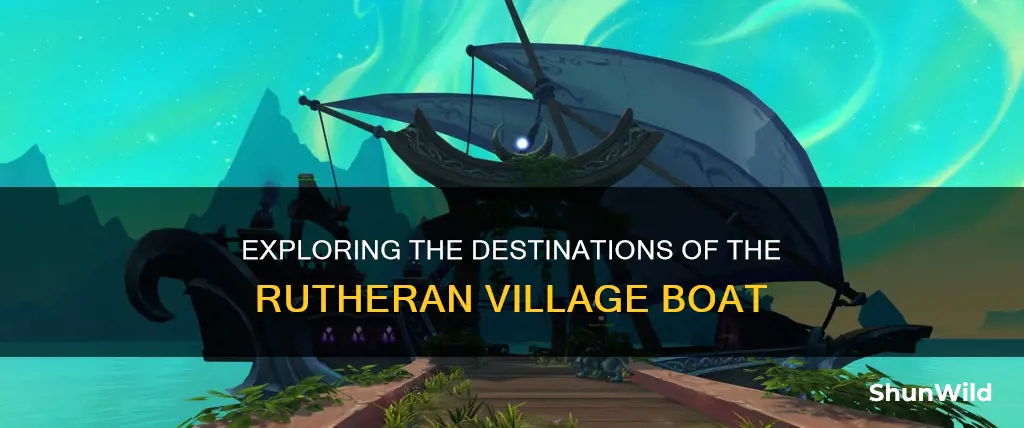where does rutheran village boat go to