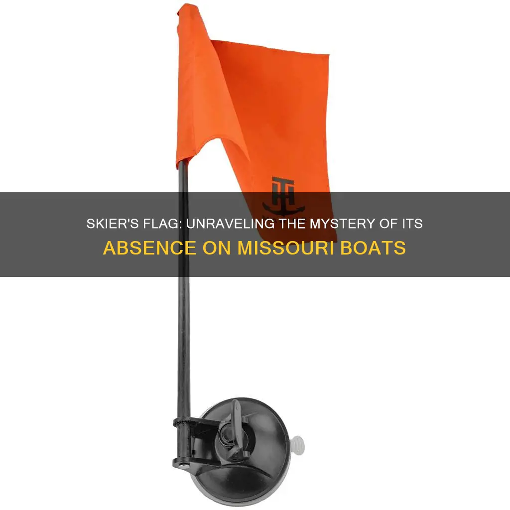 where does skier flag go missouri boat