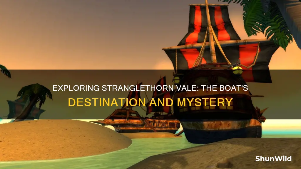 where does the boat at stranglethorn vale go