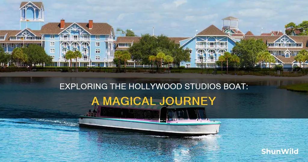 where does the boat from hollywood studios go
