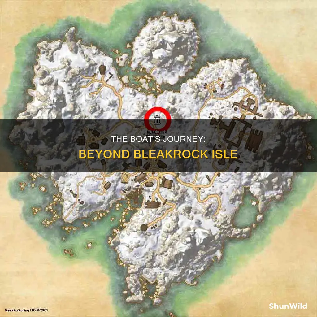 where does the boat go from bleakrock isle