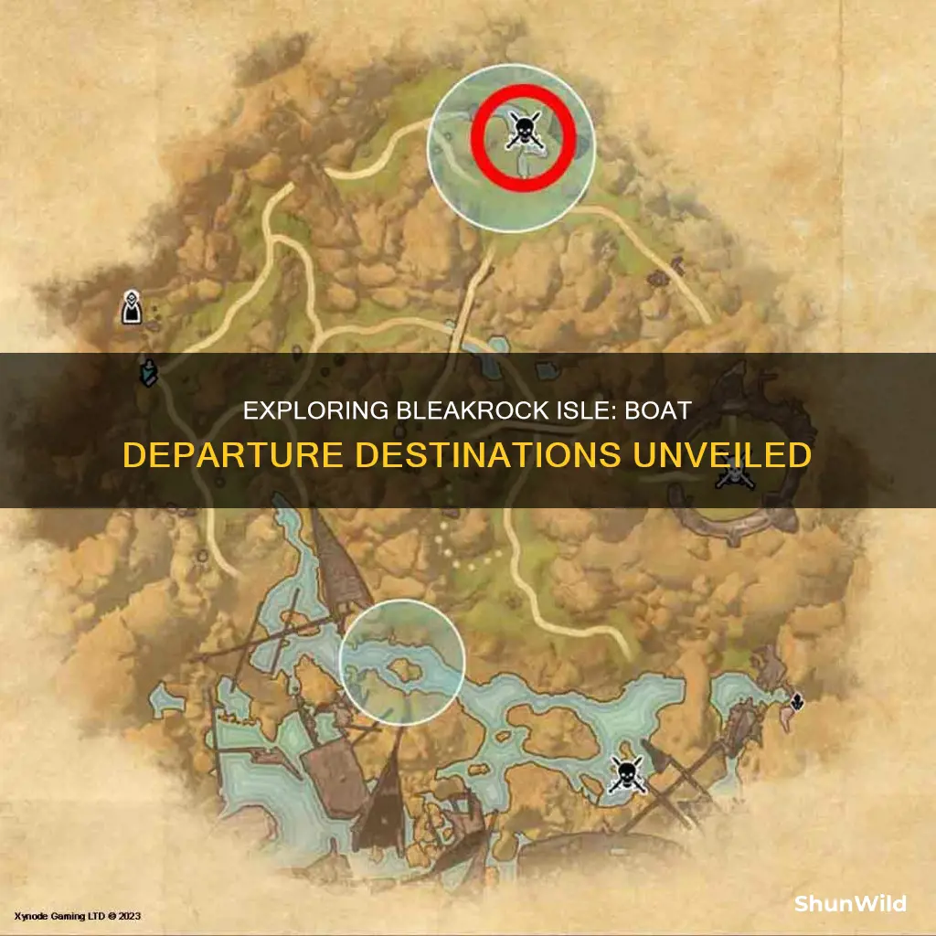 where does the boat go from bleakrock isle