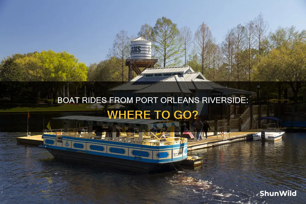 where does the boat go from port orleans riverside