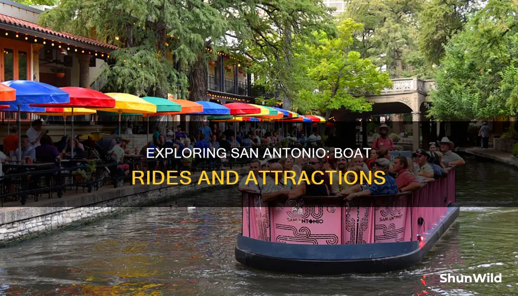where does the boat go in san antiono