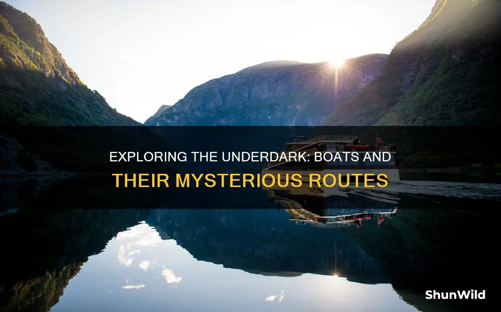 where does the boat in the underdark go