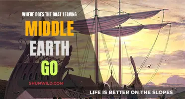 The Fabled Journey: Boats Leaving Middle Earth