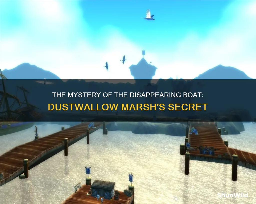 where does the dustwallow marsh boat go to