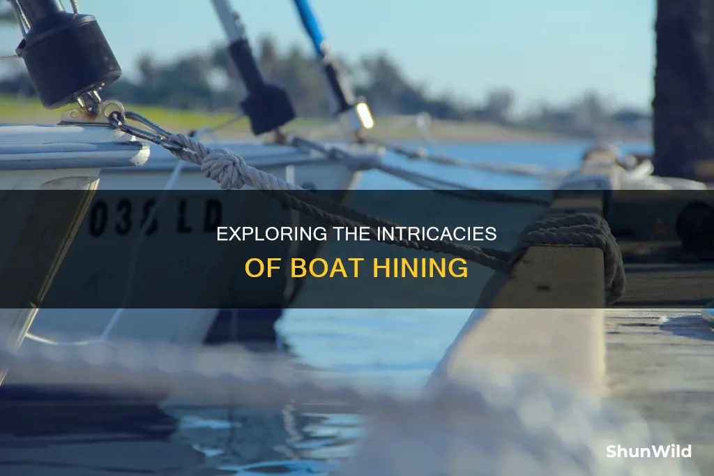 where does the hin go on a boat