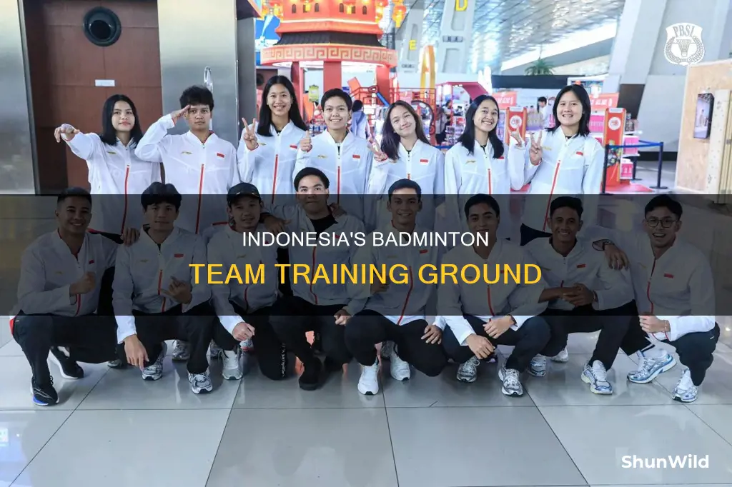 where does the indonesian national badminton team practice