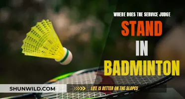 Service Judge: Their Position in Badminton
