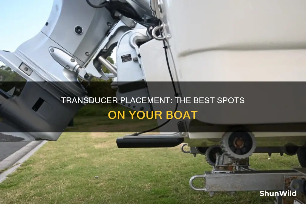 where does the transducer go on a boat
