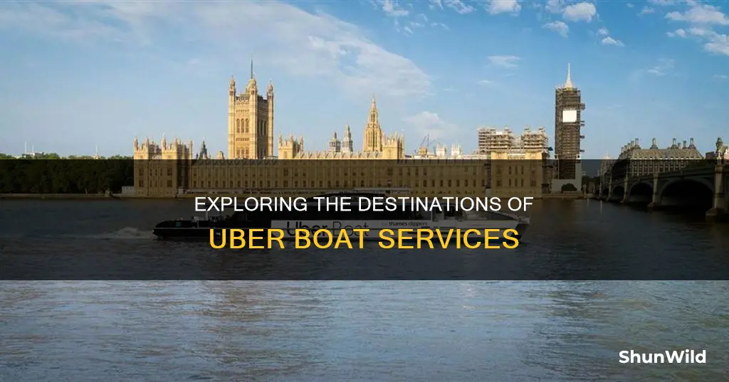 where does the uber boat go