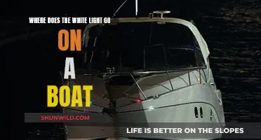 Understanding Boat Lights: White Light Usage and Placement