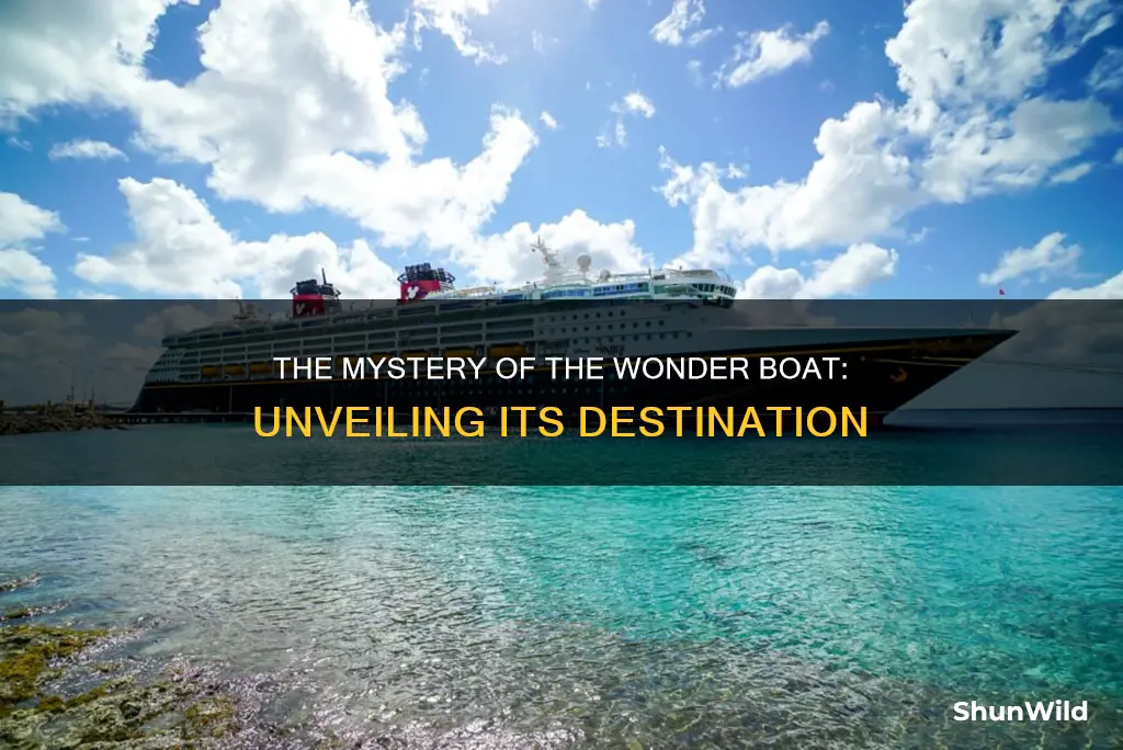 where dose the wonder boat go