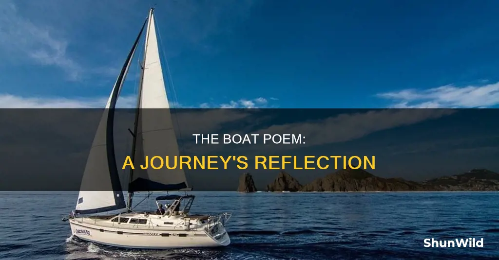 where go the boat poem