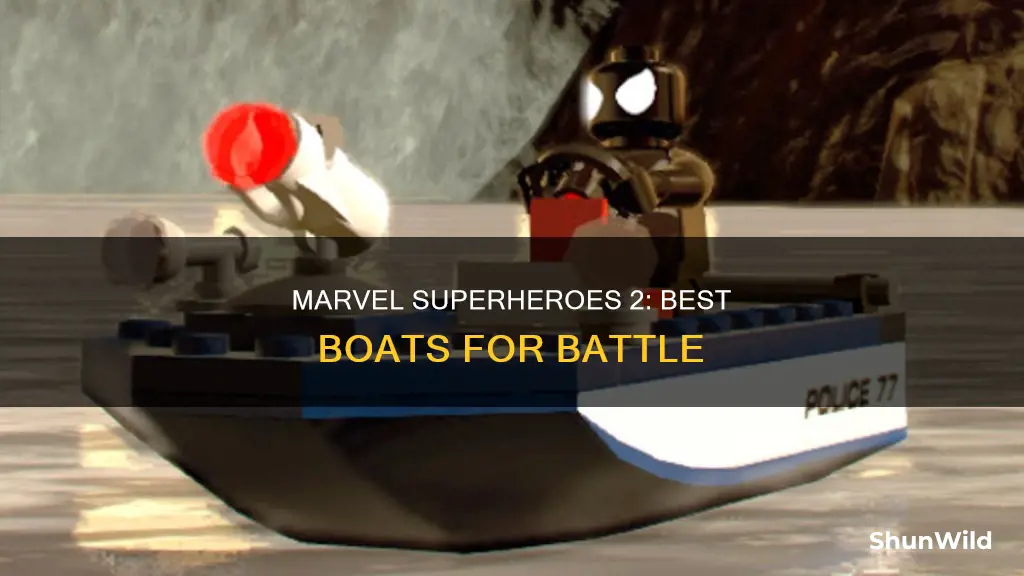 where is a good boat in marvel superheros 2