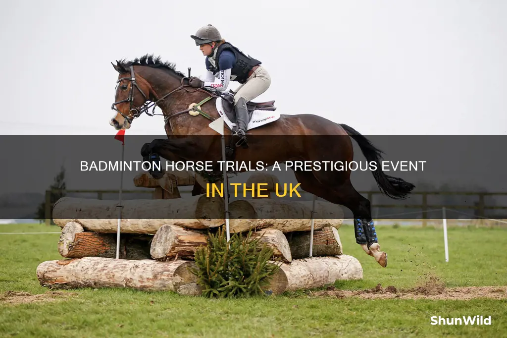 where is badminton horse trails