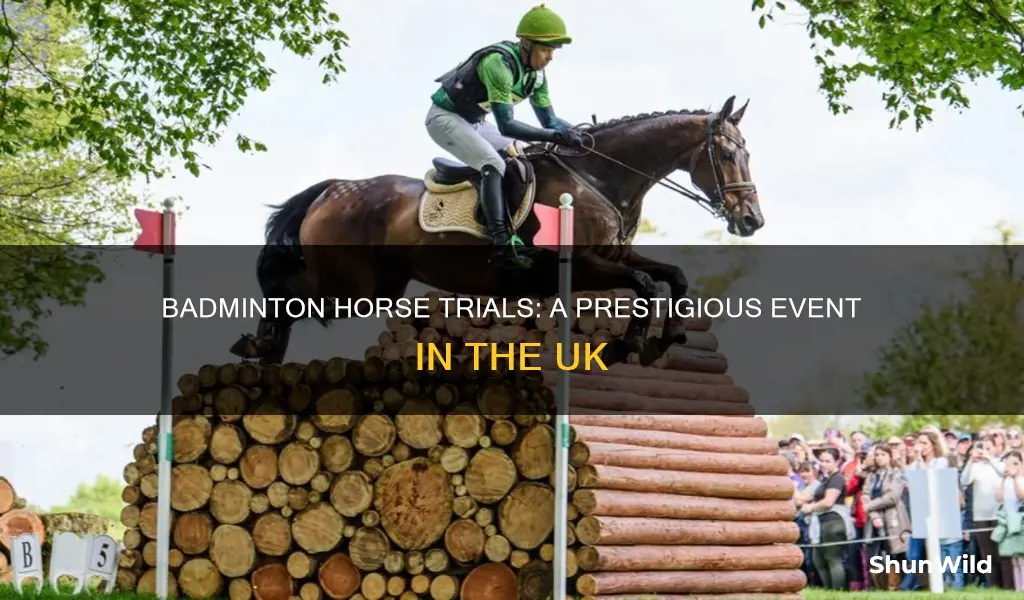 where is badminton horse trials