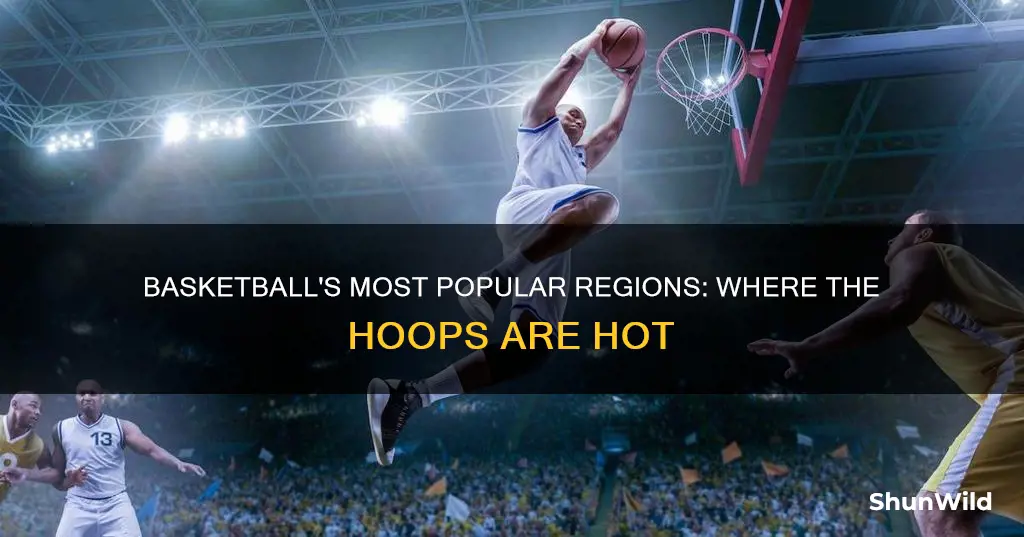 where is basketball most popular