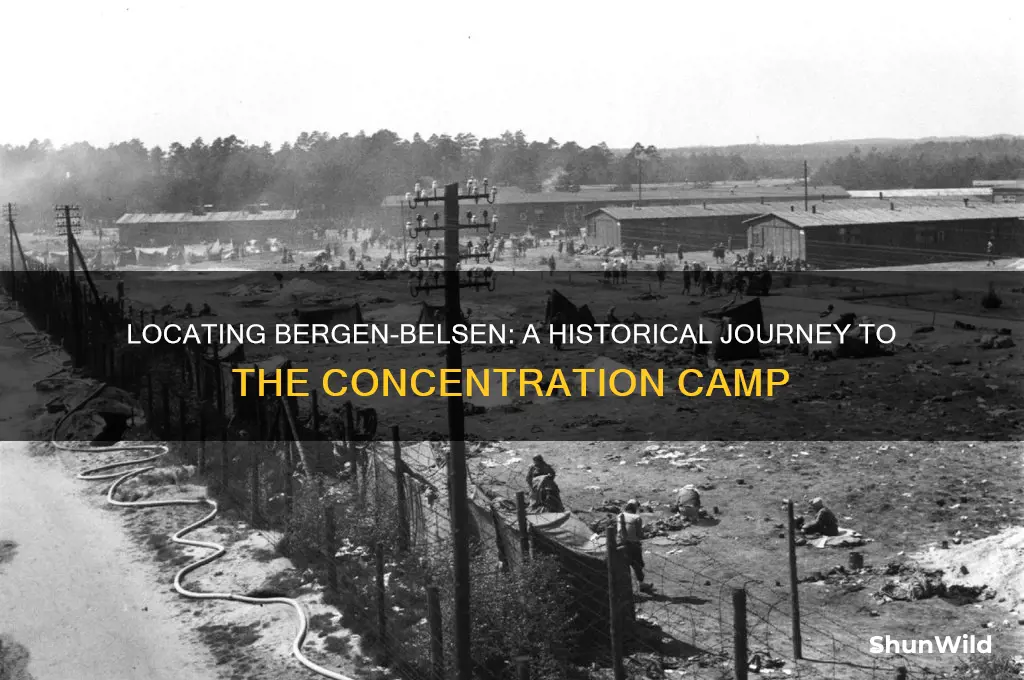 where is bergen belsen concentration camp