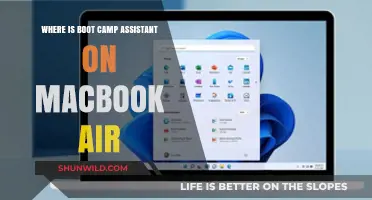 Locate Boot Camp Assistant on Your MacBook Air: A Quick Guide