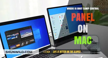 Locate Mac's Boot Camp Control Panel: A Quick Guide