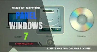 Finding Windows 7 Boot Camp Control Panel: A Quick Guide