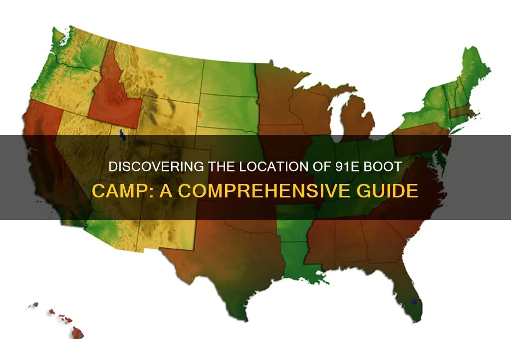 where is boot camp for 91e