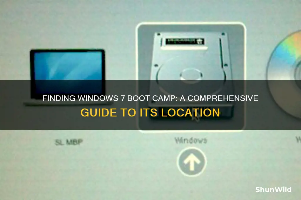 where is boot camp windows 7