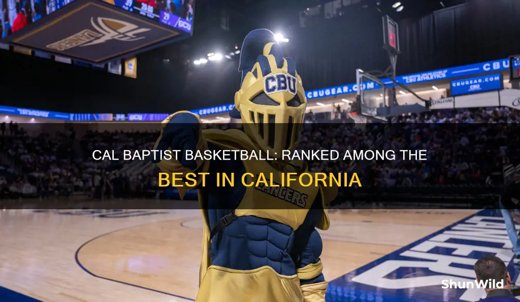 where is cal baptist basketball ranked