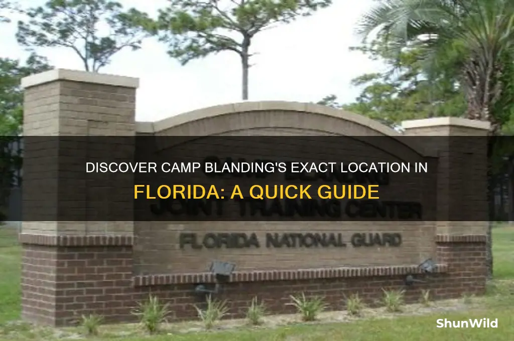 where is camp blanding located