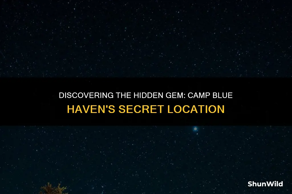 where is camp blue haven