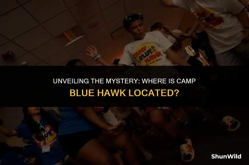 where is camp blue hawk