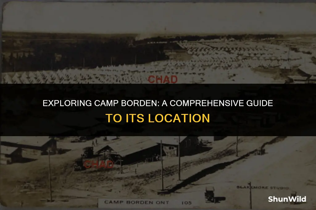 where is camp borden