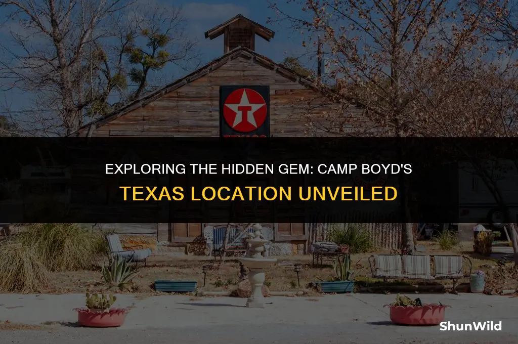 where is camp boyd texs