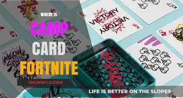 Unveiling the Mystery: Where is Camp Card in Fortnite?