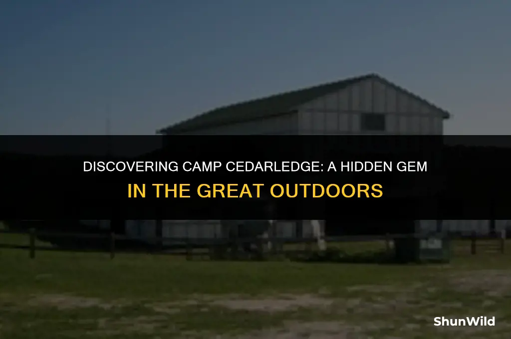 where is camp cedarledge