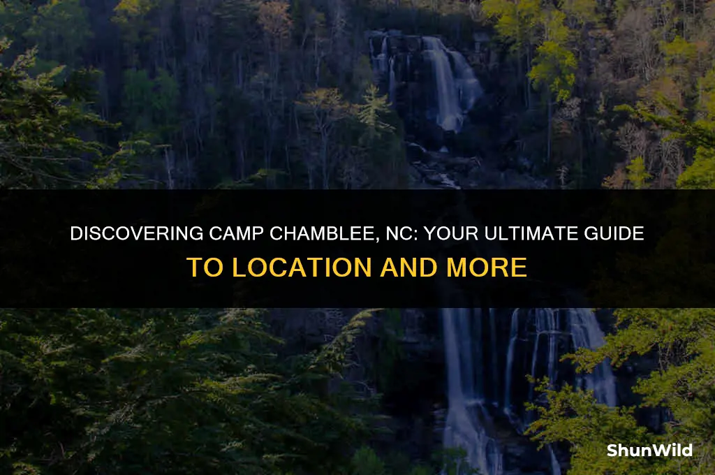 where is camp chamblee nc