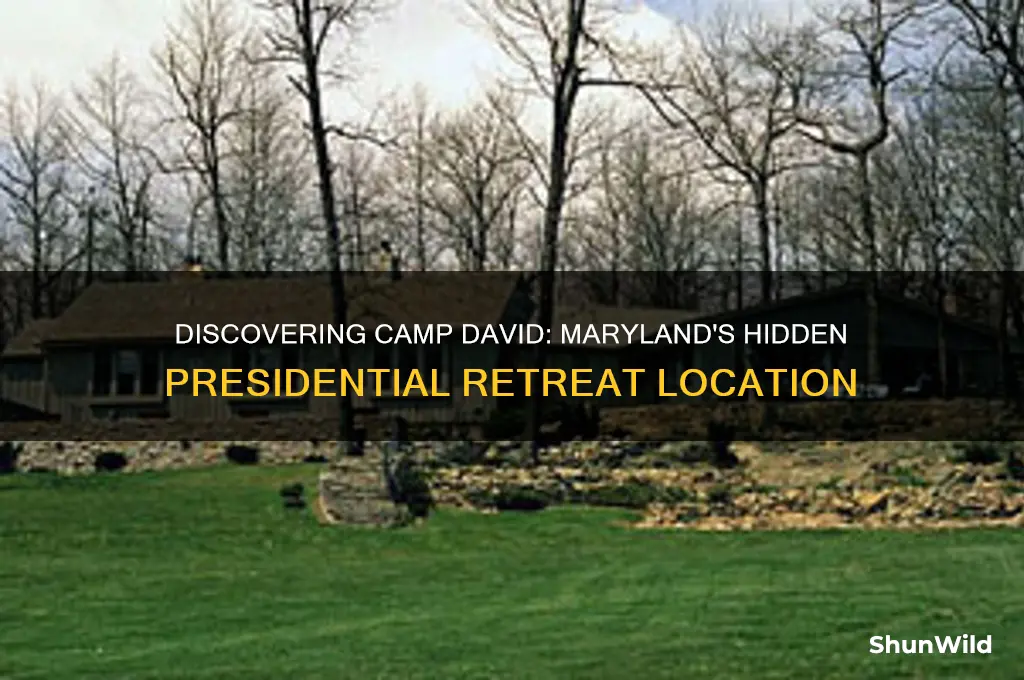 where is camp david maryland