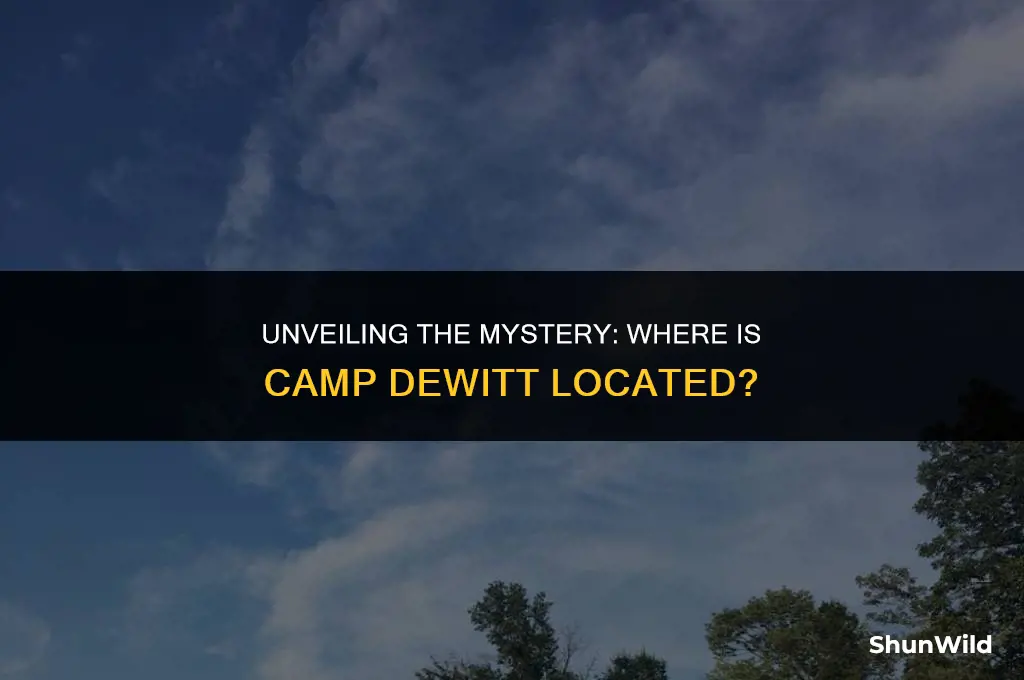 where is camp dewitt