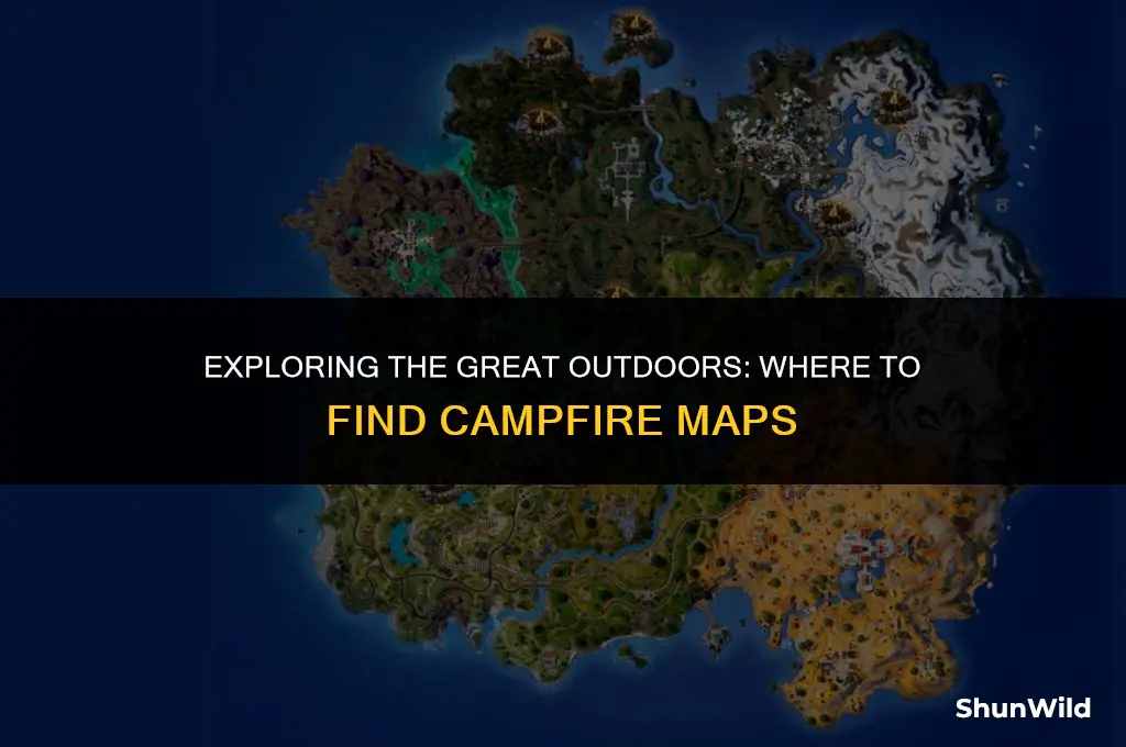 where is camp fire map