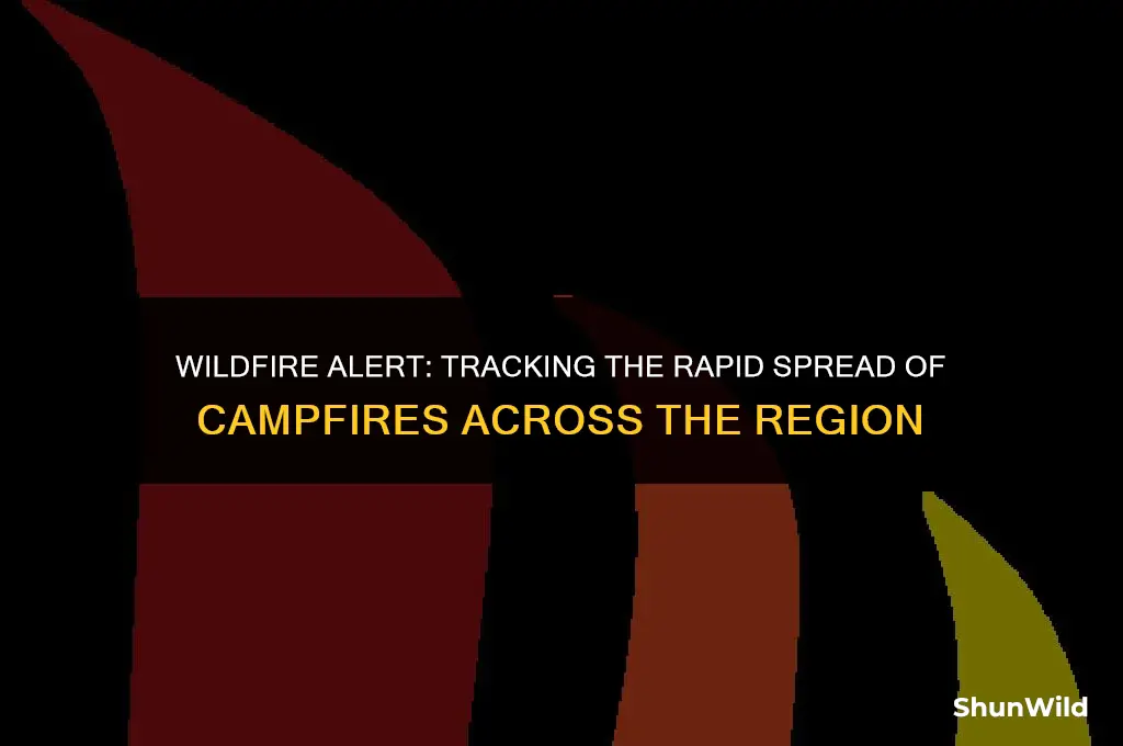 where is camp fire spreading