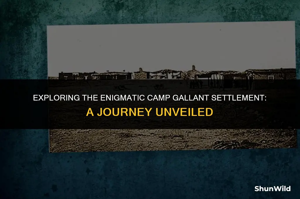 where is camp gallant settlement