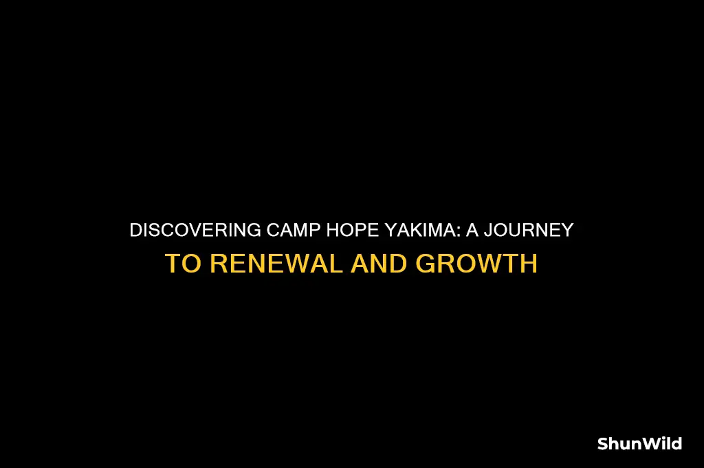 where is camp hope yakima