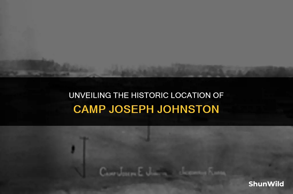 where is camp joseph johnston