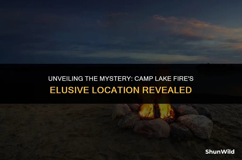 where is camp lake fire